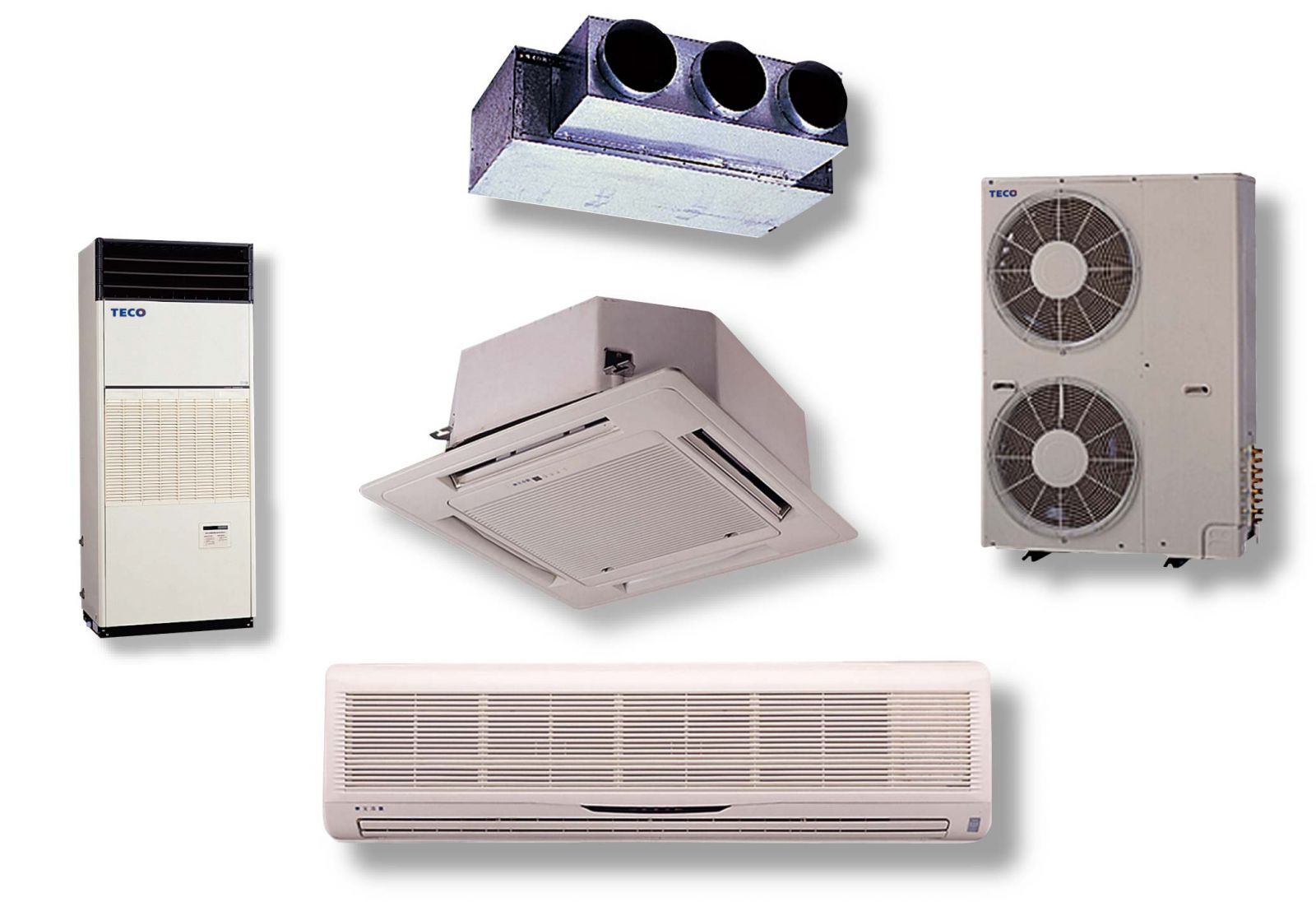 ĐIỀU HÒA KHÔNG KHÍ  DÂN DỤNG TECO - Commercial Split-type Air Conditioner